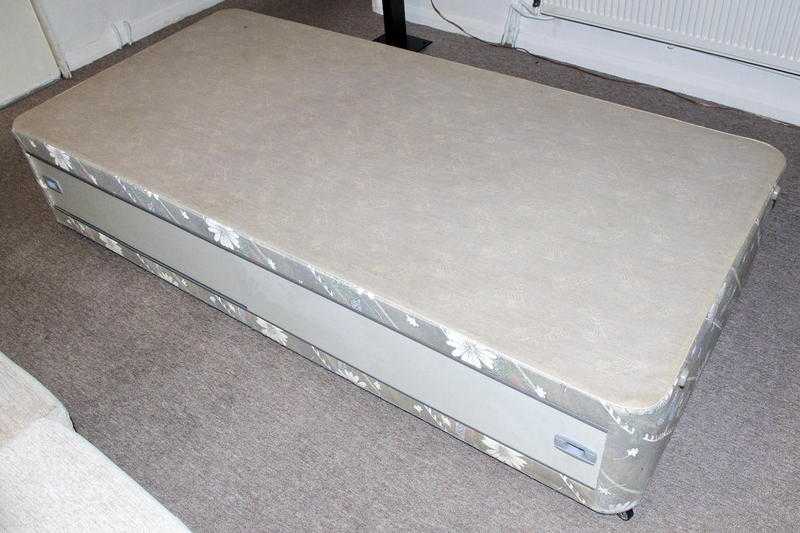 Single Divan Bed with space under bed