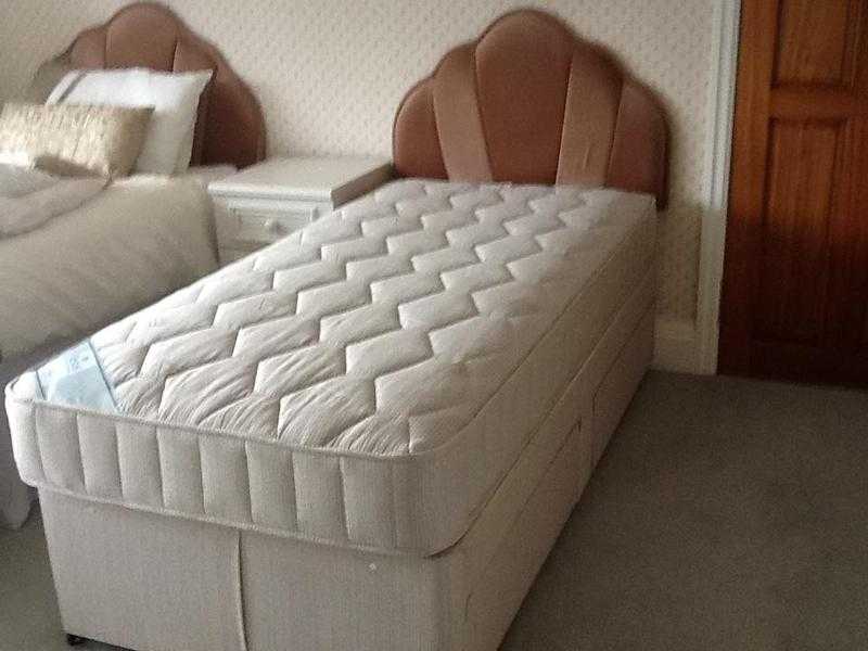 Single divan beds with storage drawers