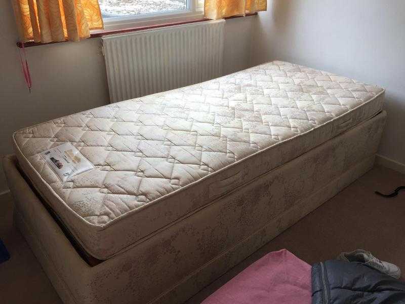 Single electric bed