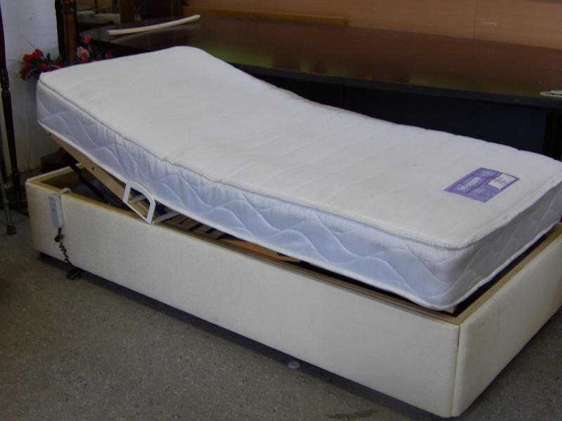 Single electric mobility bed with memory foam mattress in our 20 off sale on selected items