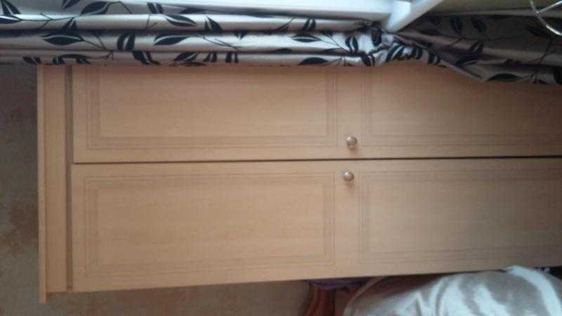 single oak veneer wardrobe