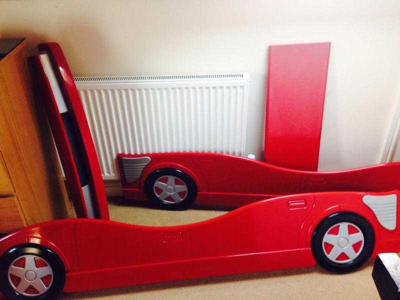 Single Racing car bed