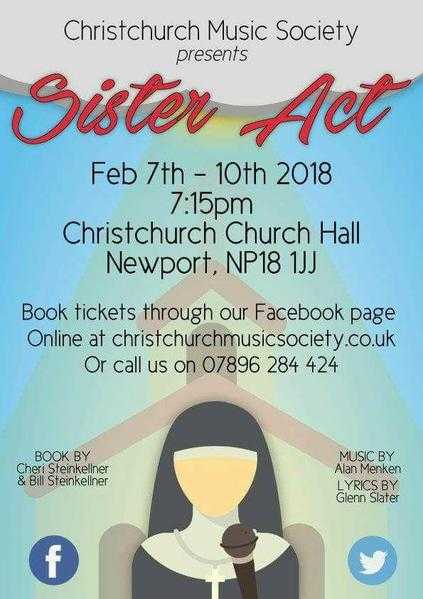 Sister Act the Musical 7th - 10th February 2018