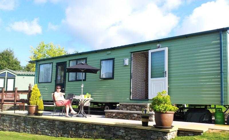 Sited static caravan, as new, Kirkby Lonsdale, Cumbria