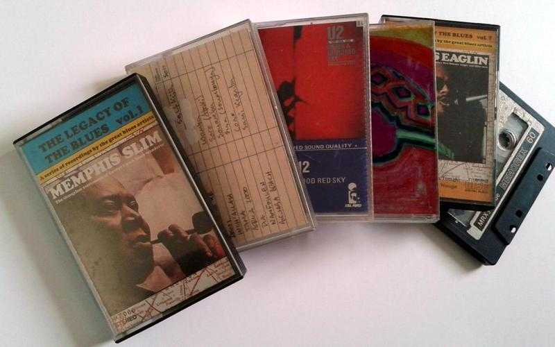 Six Cassette Tapes