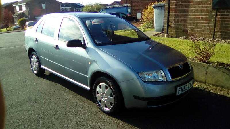 SKODA FABIA 1.9 SDI DIESEL, 2004 MODEL, SALOON, ONLY  77000 MILES WARRANTED