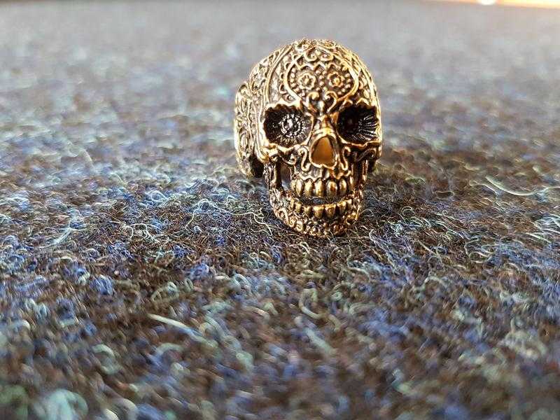 Skull Ring - Reclaimed vintage