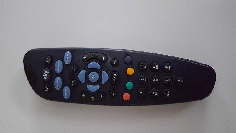 Sky Digibox Remote Control