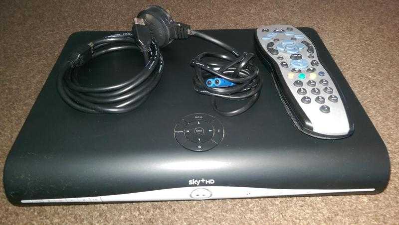 Sky plus HD box  inc HDMI cable, power cable and remote