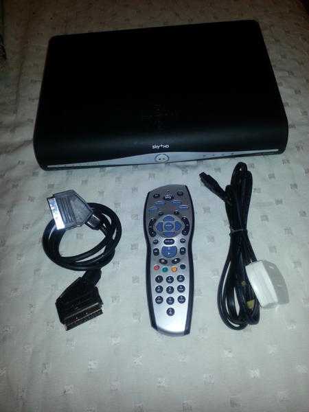 SkyHD box with remote and all leads