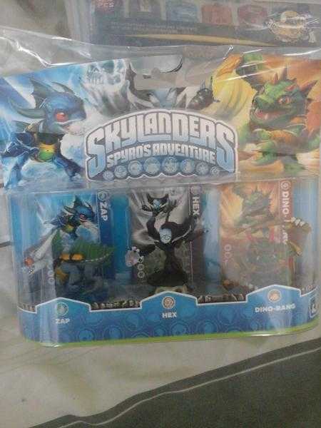 skylanders 3 pack brand new spyros adventure