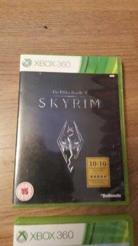 SKYRIM Elder Scrolls game for Xbox 360 Microsoft 8