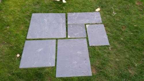 slate riven slabs