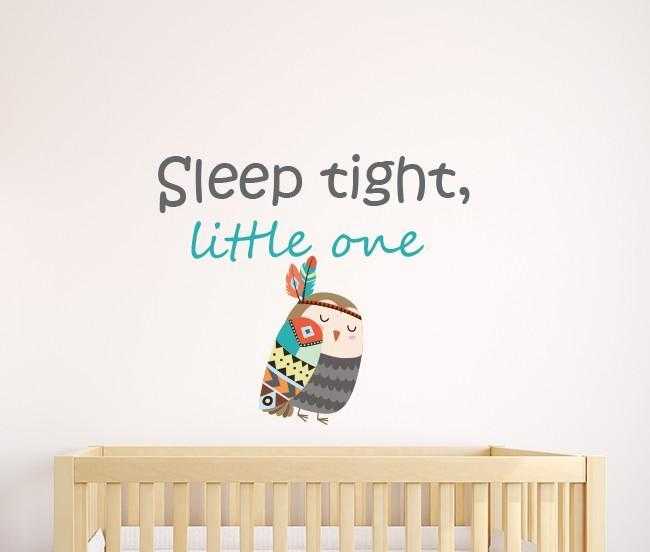 Sleep Tight Little One Wall Sticker