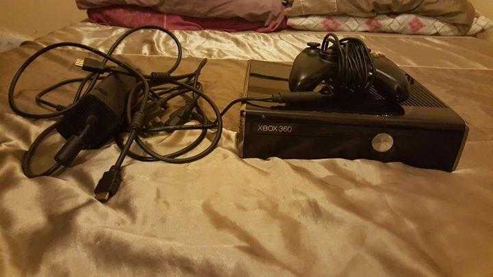 Slim Xbox 360 with 24 games