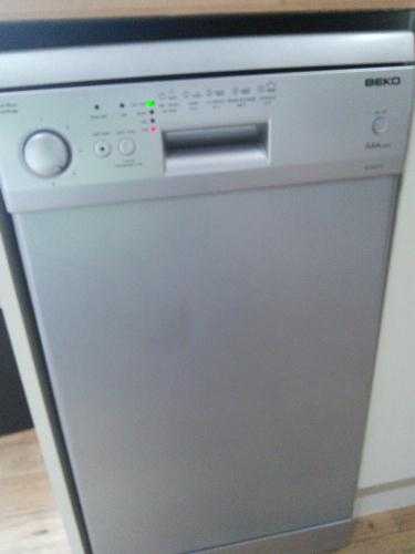 Slimline silver dishwasher 45