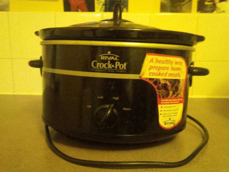 Slow cooker  halogen oven