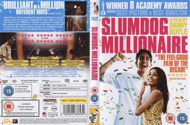 SLUMDOG MILLIONAIRE DVD