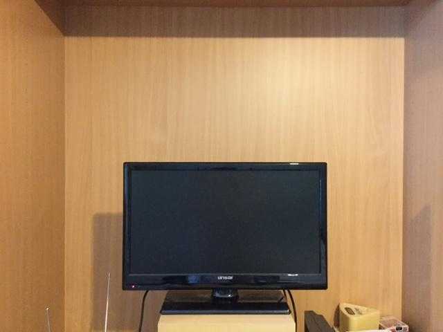 Small Black Linsar Television