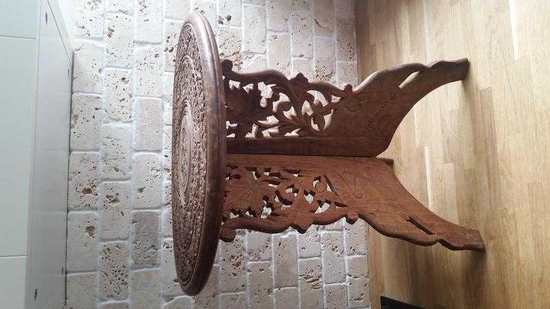 Small Carved Table