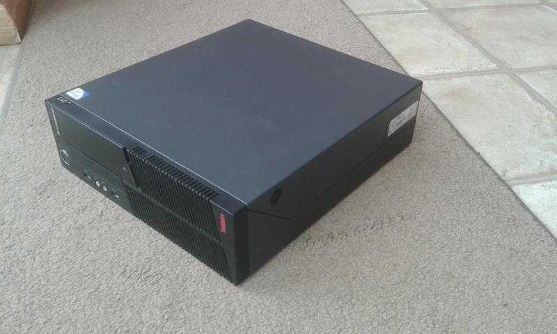 Small compact Lenovo Base unit PC with Windows 7 Professional with License