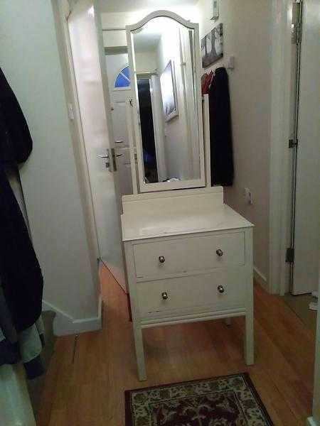 Small dresser with mirror