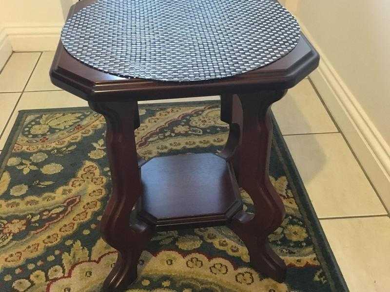 Small mahogany table