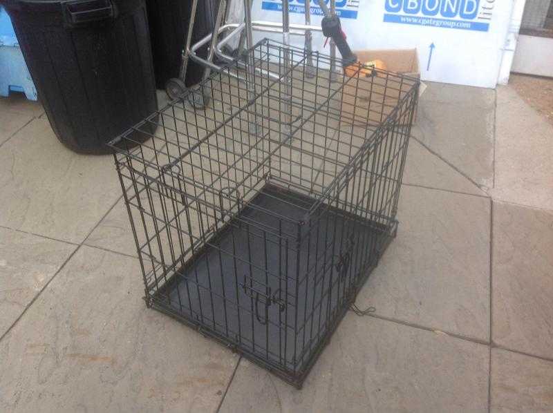 Small  medium dog crate