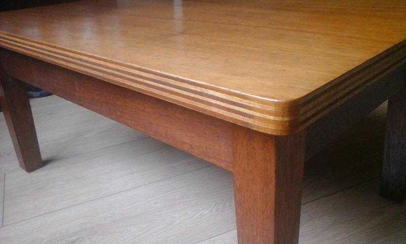 Small, Solid, Hardwood Coffee Table