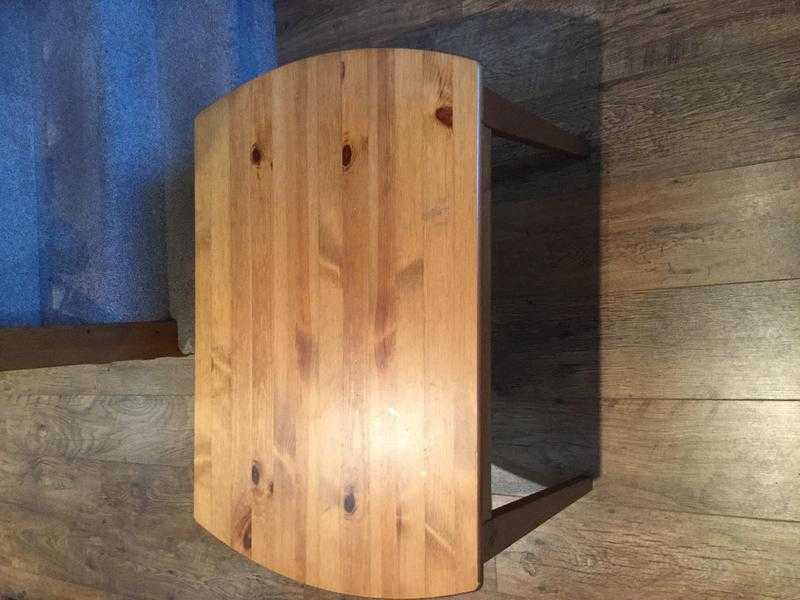 Small wooden table