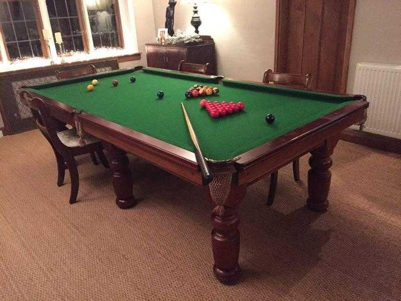 Snooker  dinning table mahogany