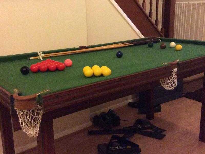 Snooker table