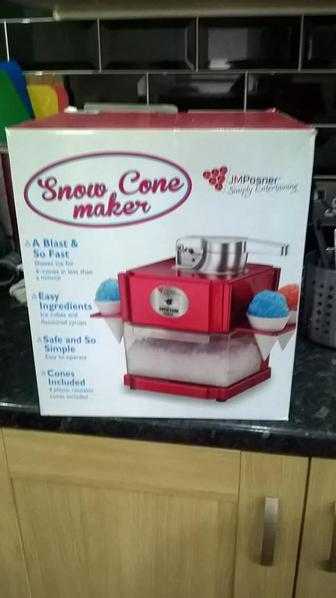 snow cone maker