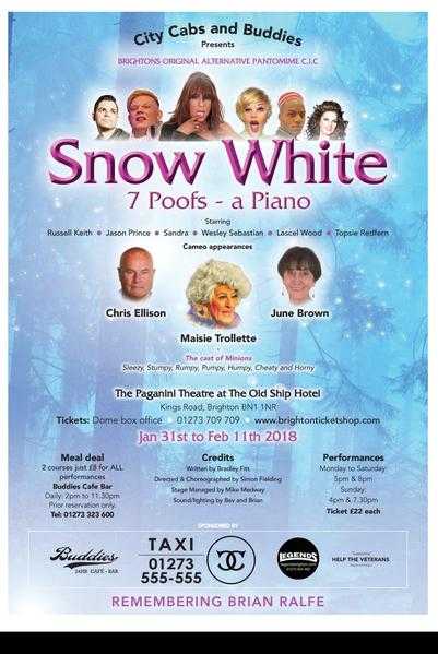 Snow White 7 Poofs A Piano