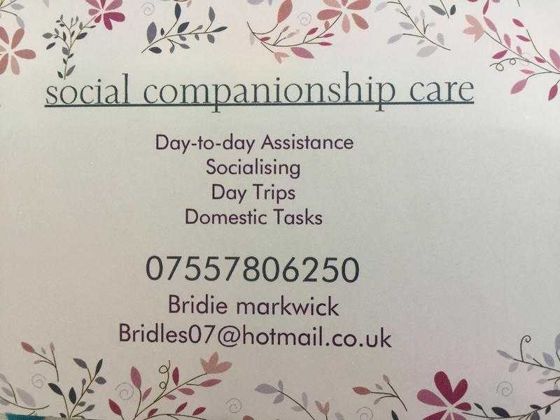 Social companionship care