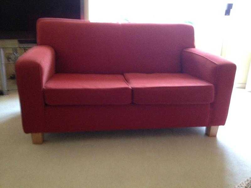 Sofa 2 Seater from Next - Terracotta - Like new hardly used