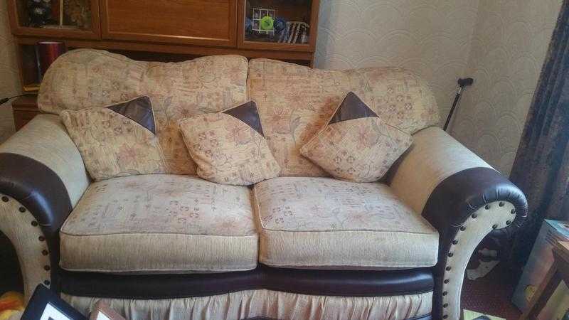 Sofa and 2 arm chairs