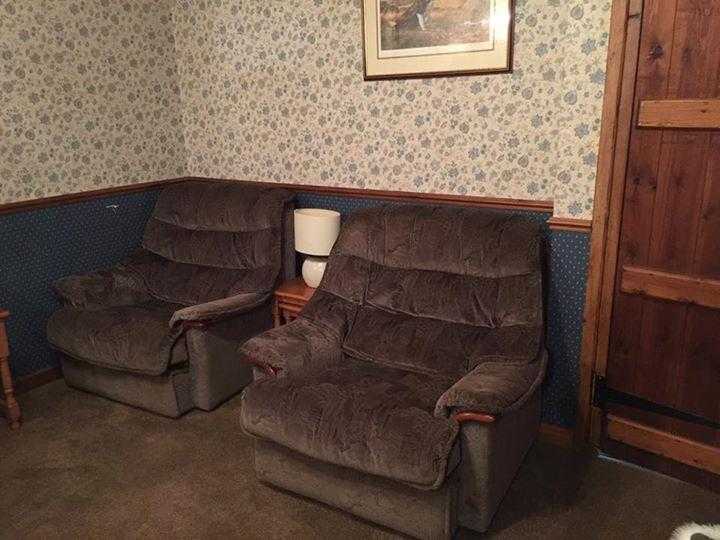 SOFA AND 2 ARM CHAIRS