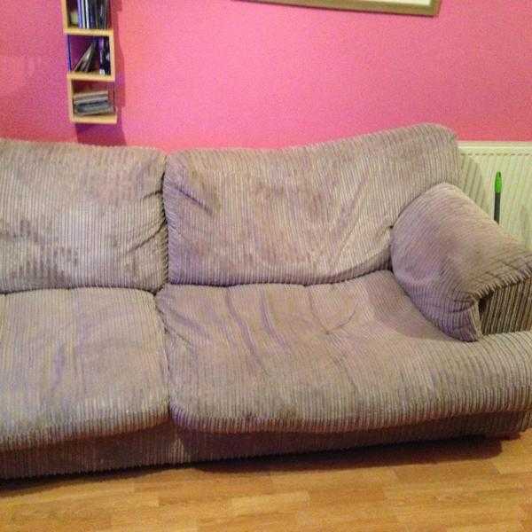 Sofa and armchair