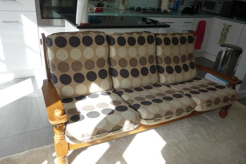 Sofa and Armchairs  Left Hand Corner Sofa - newly recovered