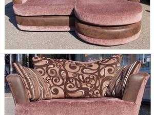 Sofa and chair