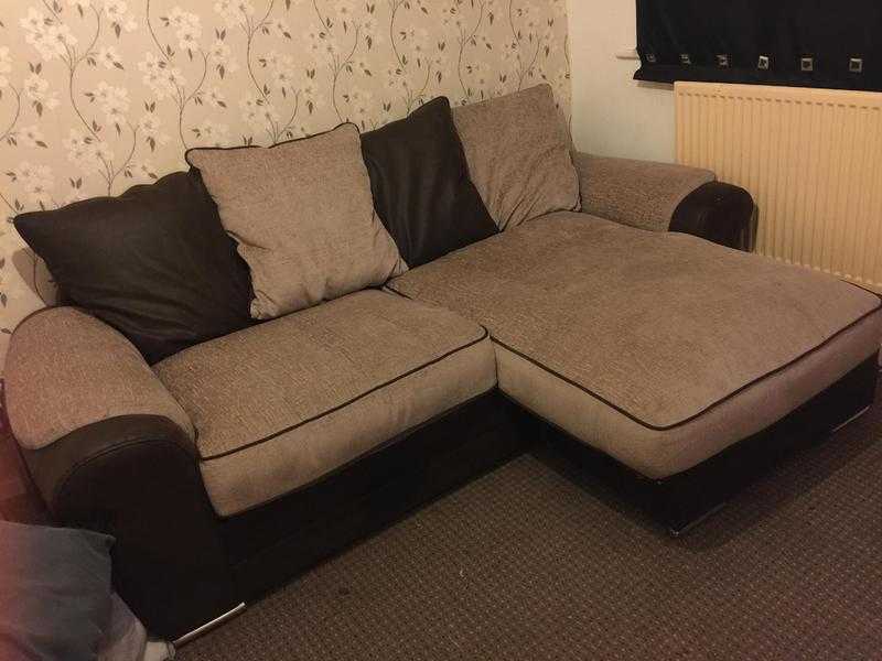 Sofa and swivel chair