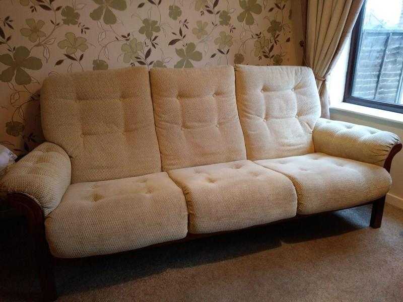 Sofa and two armchairs
