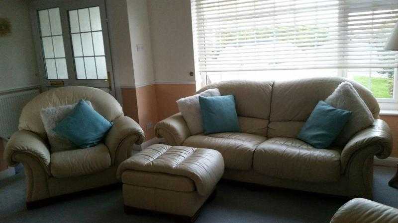 Sofa, Armchairs amp Footstool For Sale