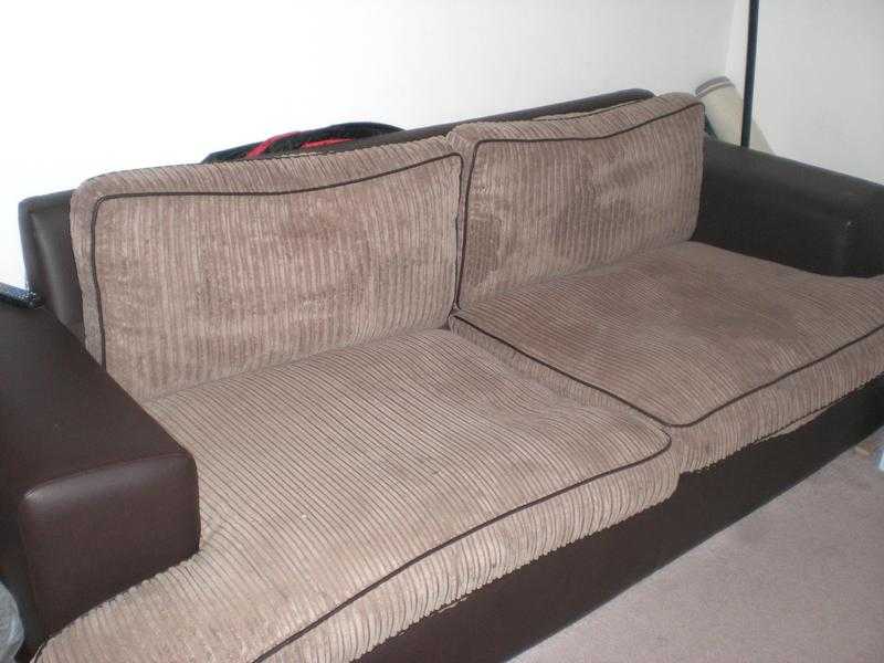 Sofa, brown in colour