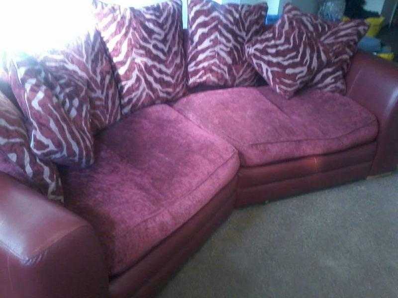 Sofa, Chair and footstool with storage