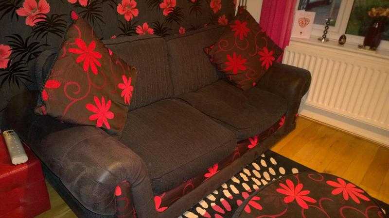 Sofa, Twister chair and Pouffe