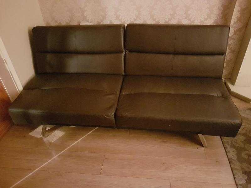 sofabed leatherette(delivery available)