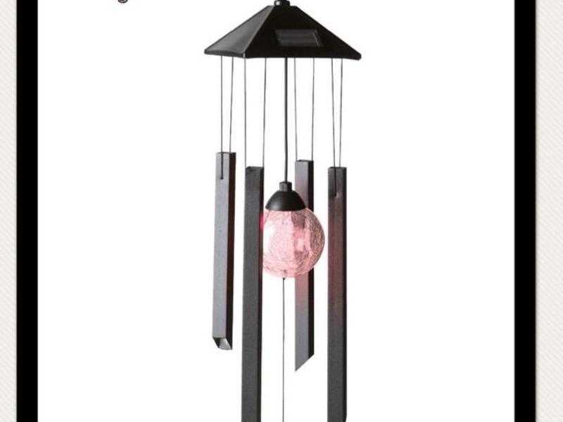 Solar Colour Changing Wind Chime
