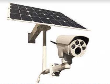 Solar Powered Wireless IP PTZ Camera with Night Vision, 3G  4G